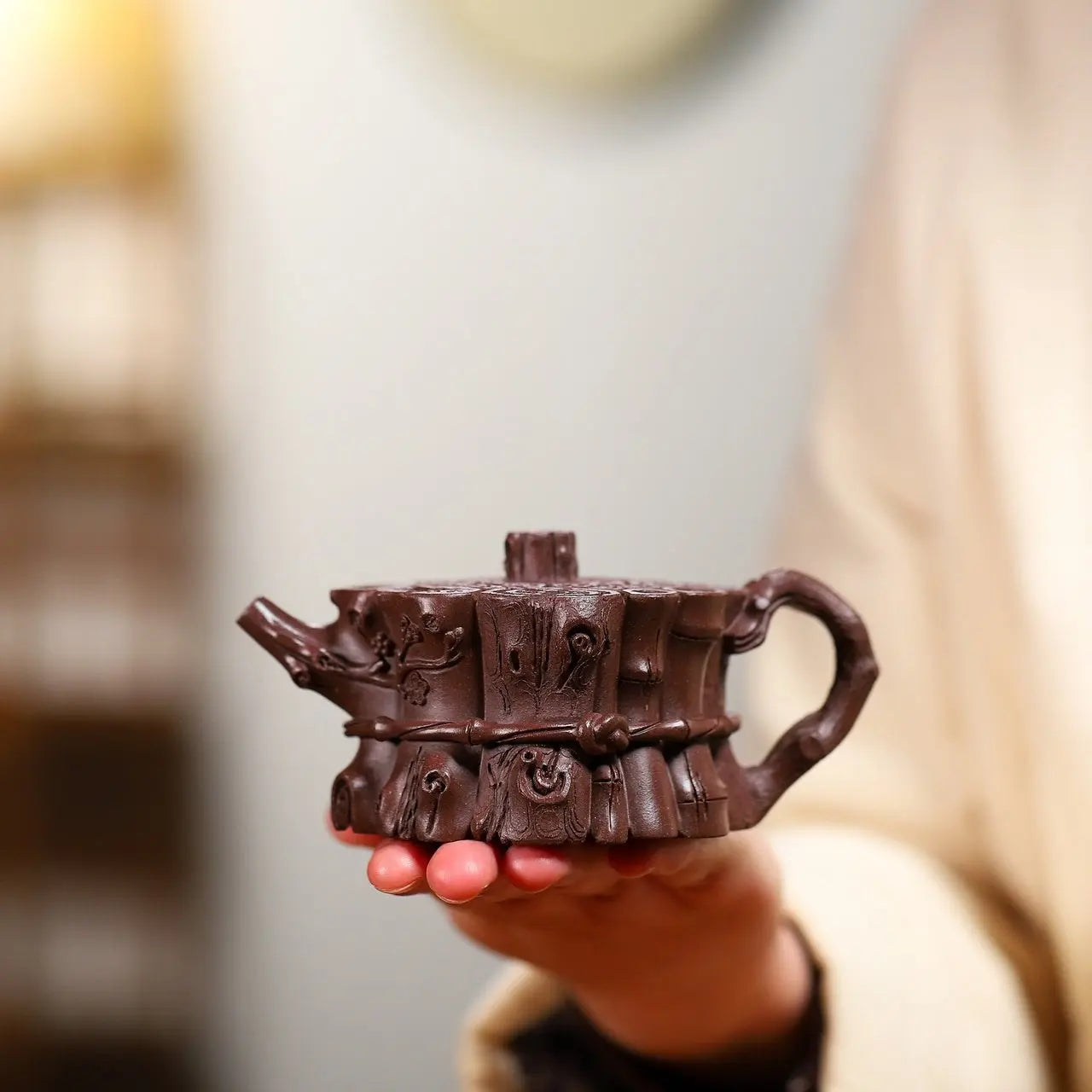 Shu Chai San You 130cc - Yixing Handmade Teapot 江苏宜兴