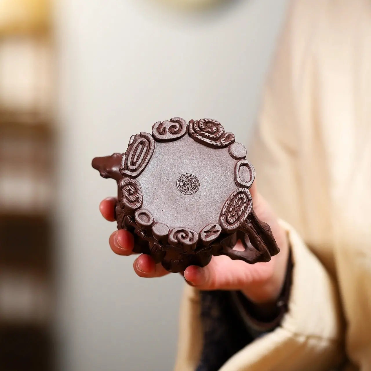 Shu Chai San You 130cc - Yixing Handmade Teapot 江苏宜兴