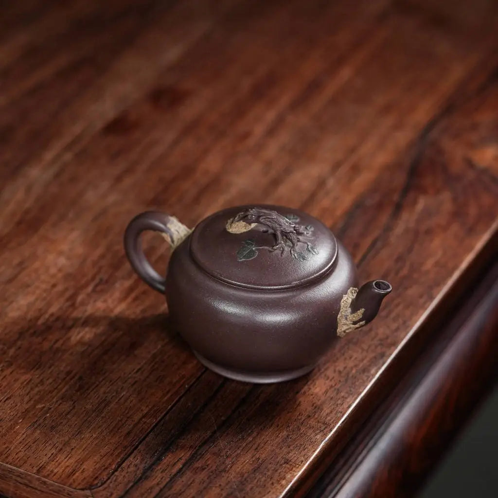 Shu Zhuang 130cc - Yixing Handmade Teapot 江苏宜兴