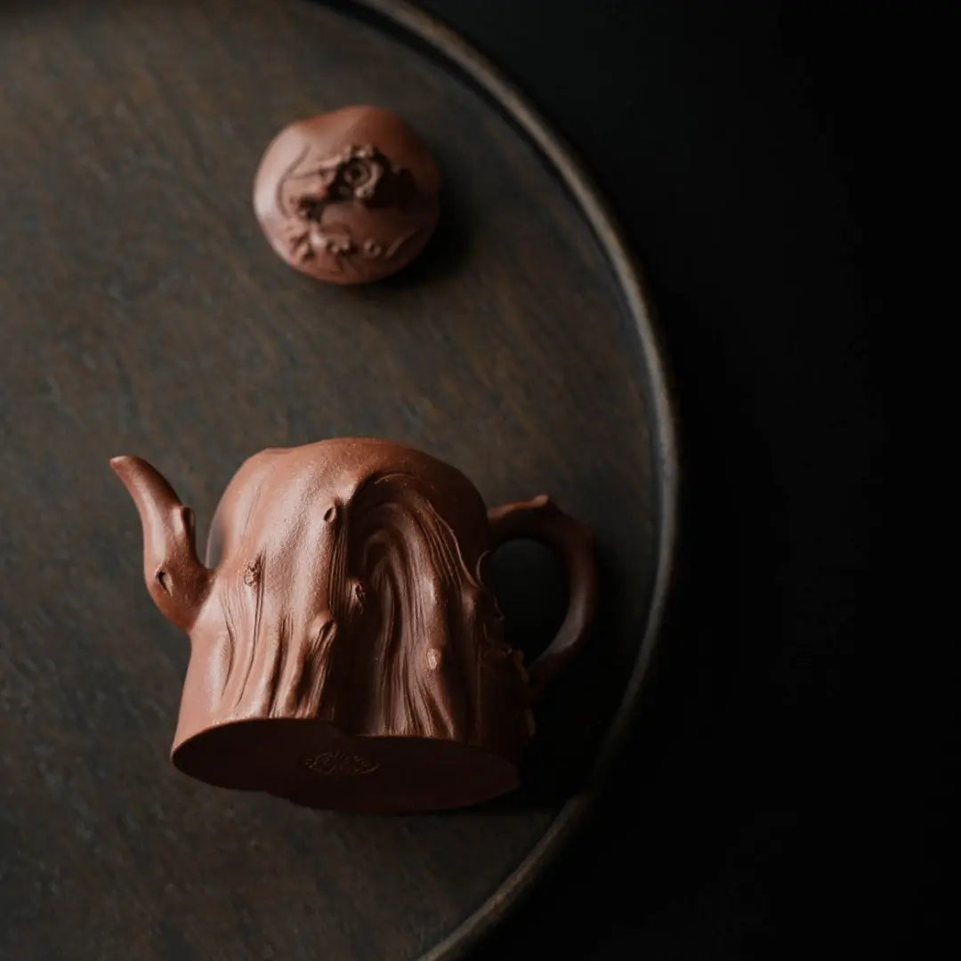 Shu Zhuang 200cc - Yixing Handmade Teapot 江苏宜兴