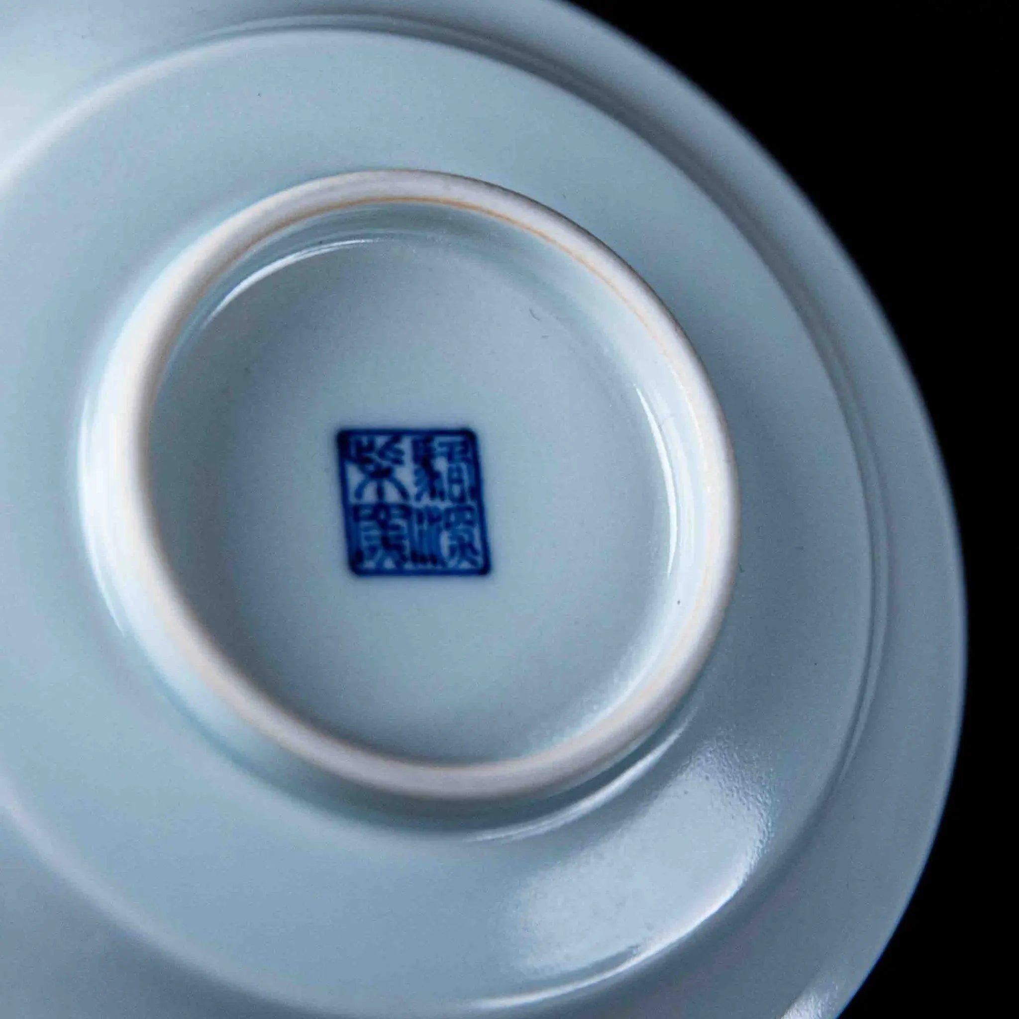 Shuang Long 120cc - Jing De Zhen Porcelain Gaiwan zycschina