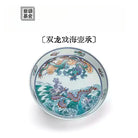 Shuang Long Xi Hai - Jing De Zhen Porcelain Gaiwan zycschina