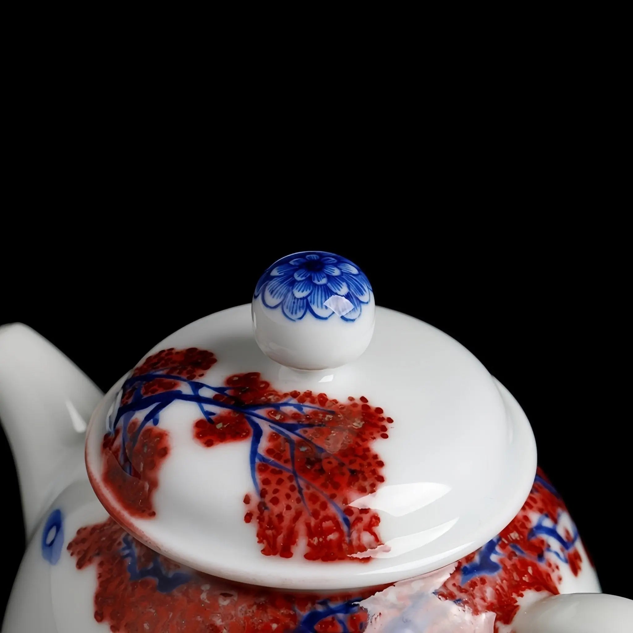 Shuang Qi 140cc - Jing De Zhen Porcelain Teapot zycschina