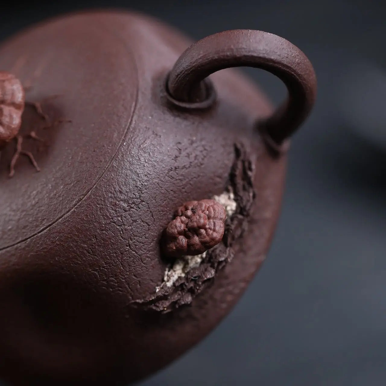 Shuang Sheng Ling Zhi 90cc - Yixing Handmade Teapot 江苏宜兴