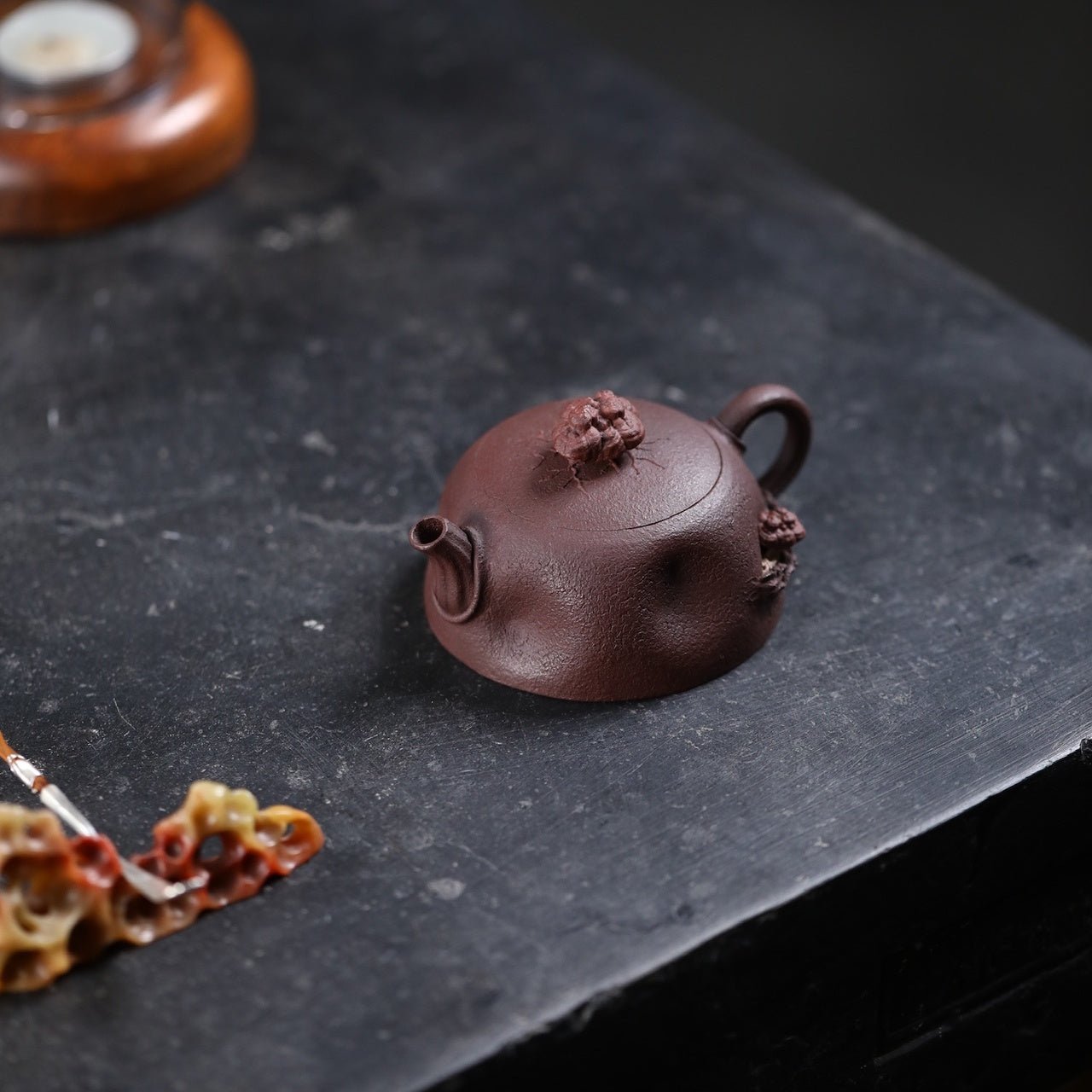 Shuang Sheng Ling Zhi 90cc - Yixing Handmade Teapot 江苏宜兴