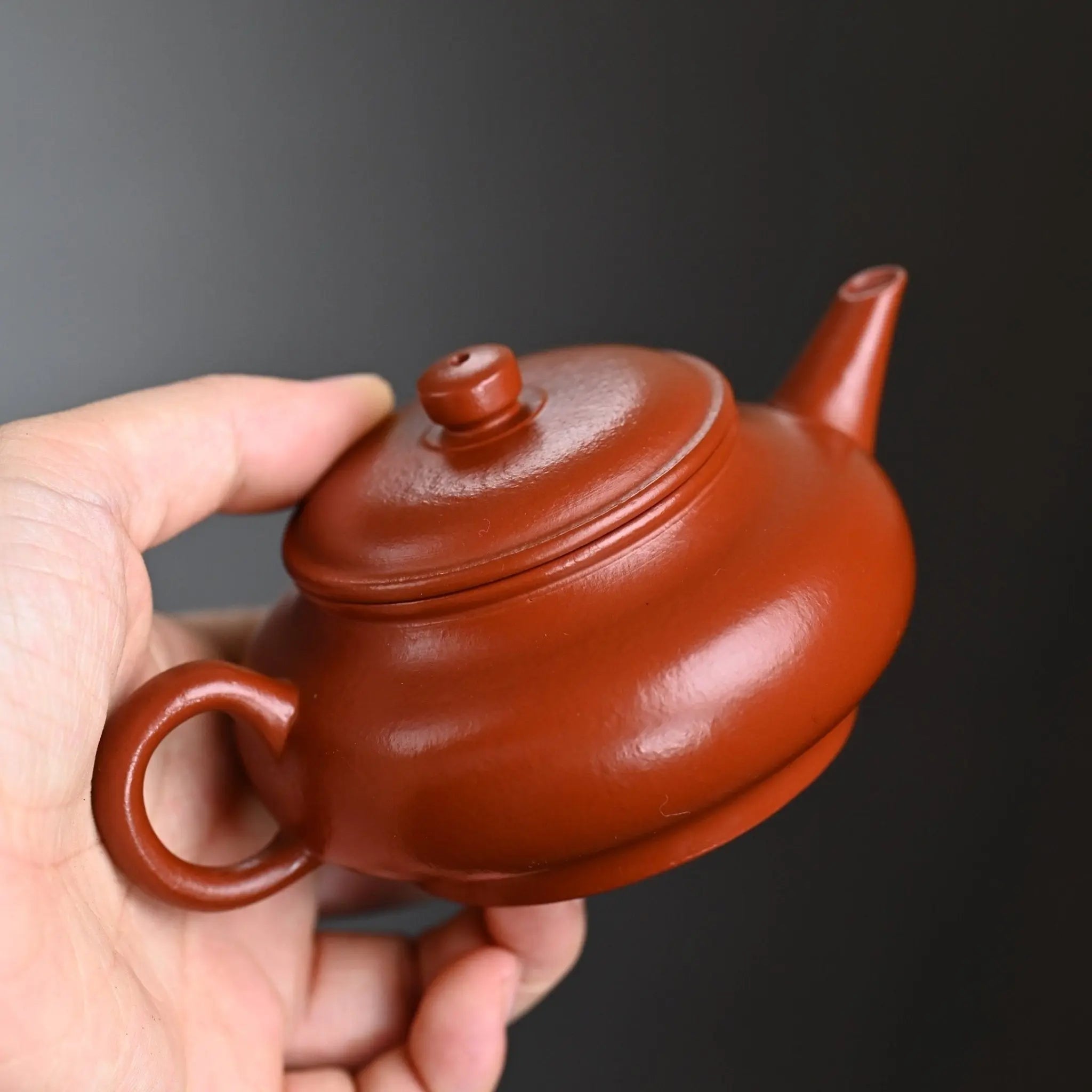 Shuang Xian Shui Ping 140cc - Yixing Handmade Teapot 江苏宜兴