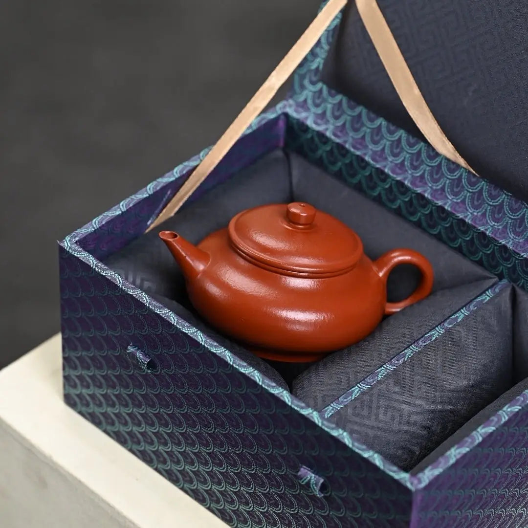 Shuang Xian Shui Ping 140cc - Yixing Handmade Teapot 江苏宜兴