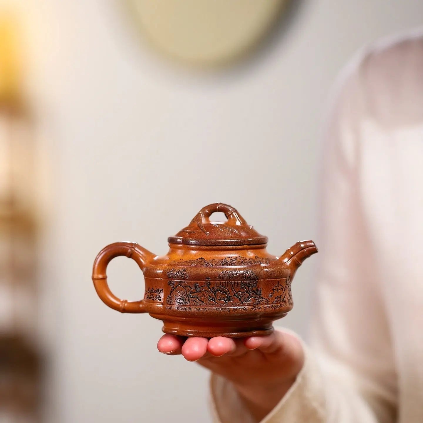 Shuang Xian Zhu Gu 170cc - Yixing Handmade Teapot 江苏宜兴