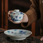 Shui Cao Jin Yu - Jing De Zhen Porcelain Gaiwan zycschina