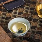Shui Cao Jin Yu - Jing De Zhen Porcelain Teacup zycschina