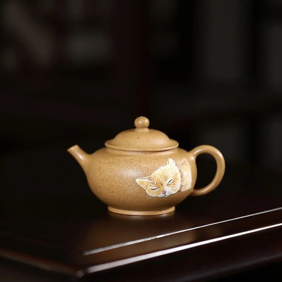 Shui Ping 125cc - Yixing Handmade Teapot 江苏宜兴
