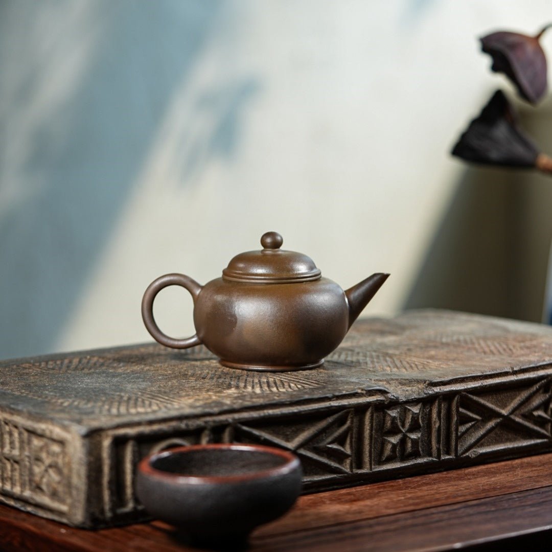 Shui Ping 150cc - Yixing Handmade Teapot 江苏宜兴