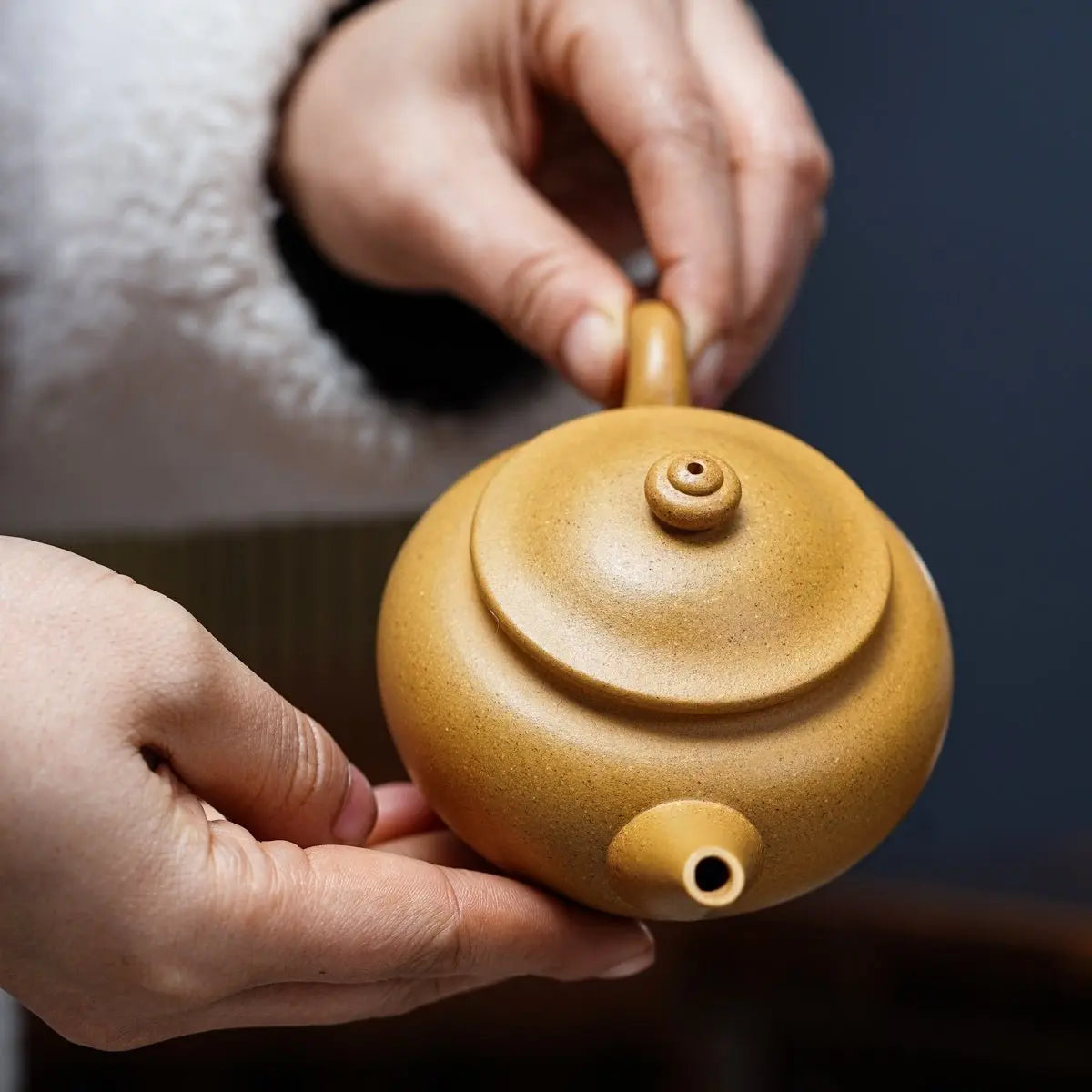 Shui Ping 200cc - Yixing Handmade Teapot 江苏宜兴