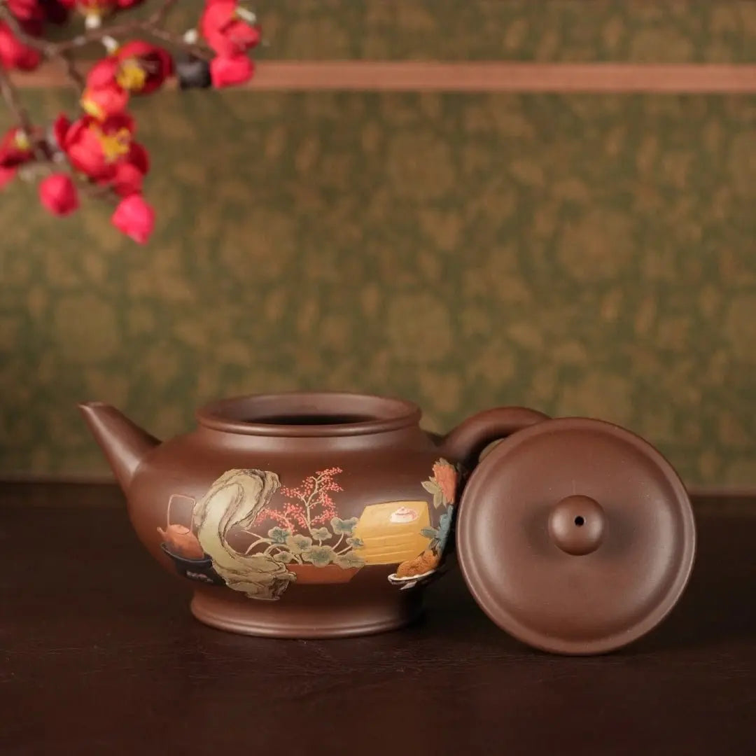 Shui Ping 270cc - Yixing Handmade Teapot 江苏宜兴