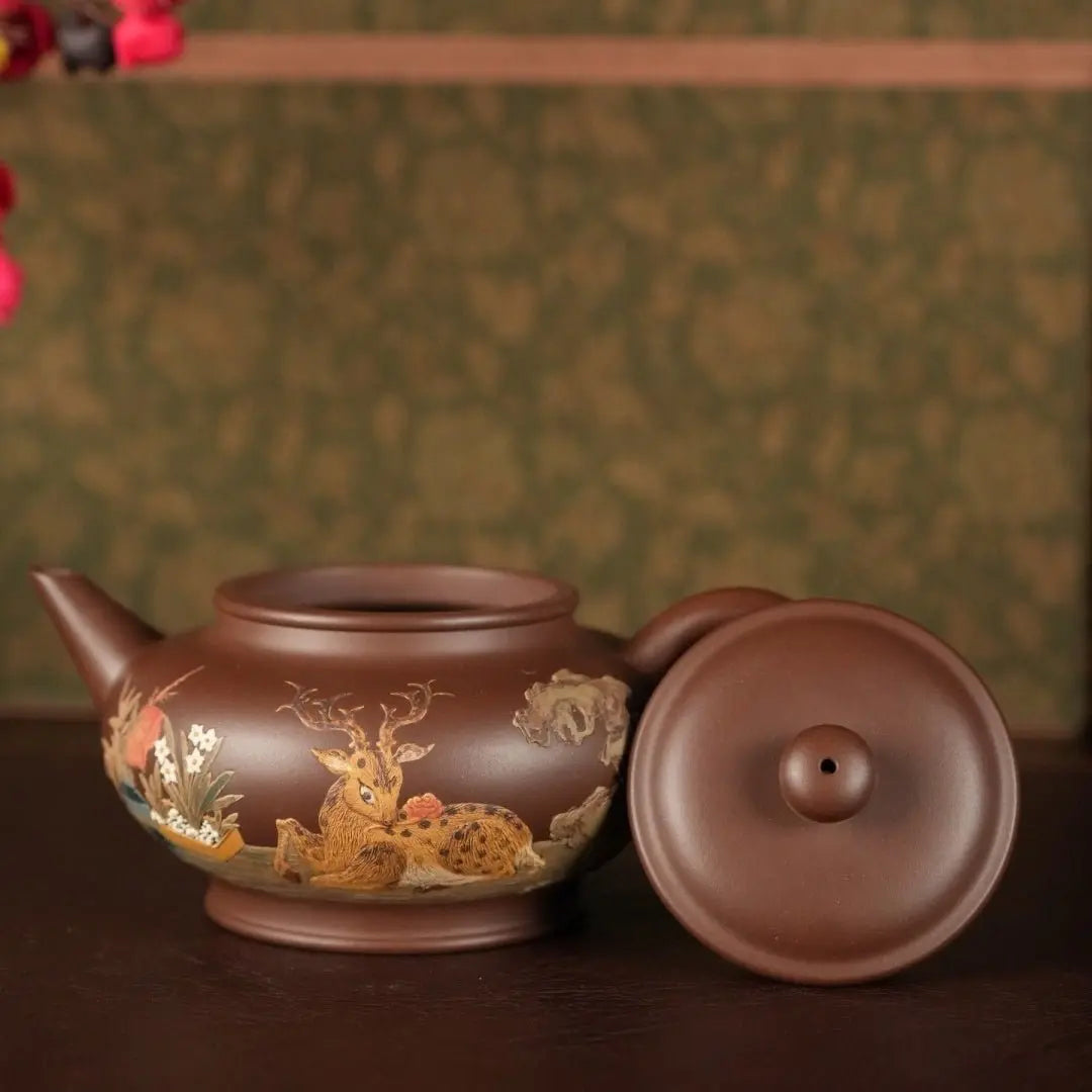 Shui Ping 270cc - Yixing Handmade Teapot 江苏宜兴