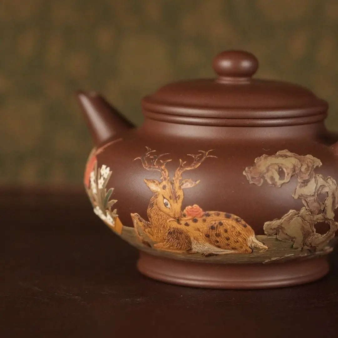 Shui Ping 270cc - Yixing Handmade Teapot 江苏宜兴