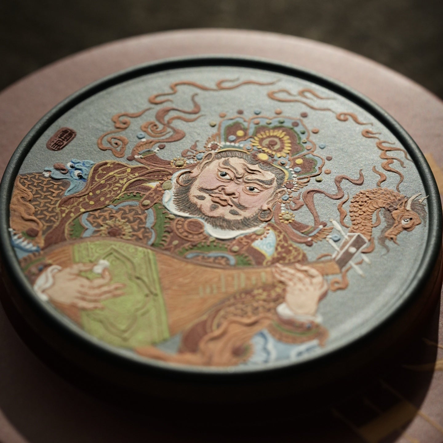 Si Da Tian Wang - Dry Bubble Tray 江苏宜兴