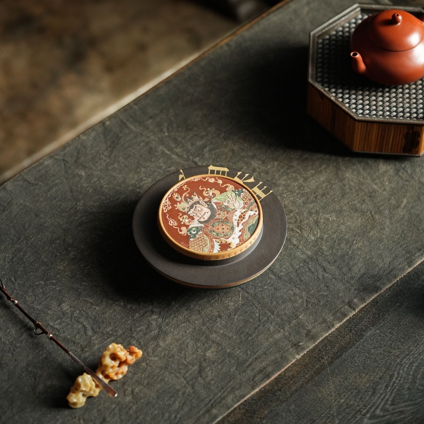 Si Da Tian Wang - Dry Bubble Tray 江苏宜兴
