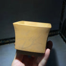 Si Fang Dou Pen - Yixing bonsai pot 江苏宜兴