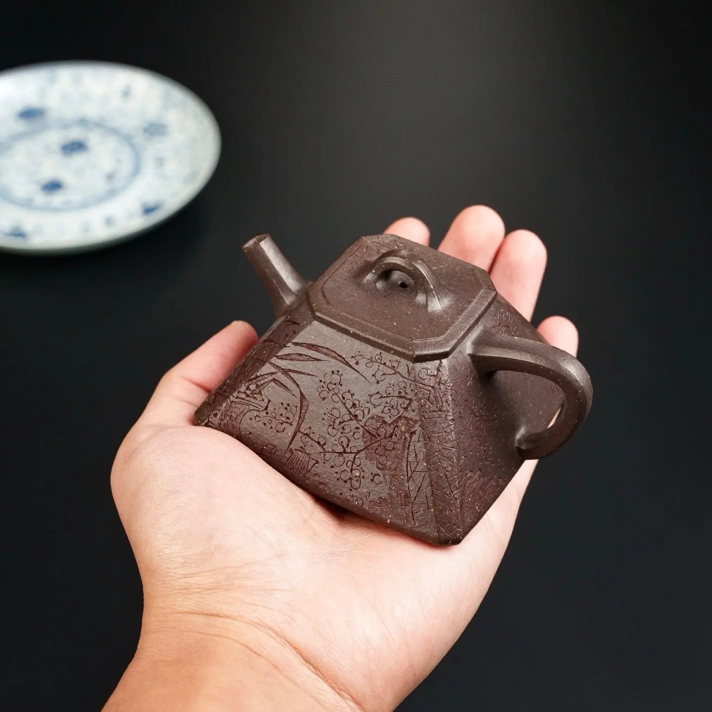 Si Fang Shi Piao 130cc - Yixing Handmade Teapot 江苏宜兴