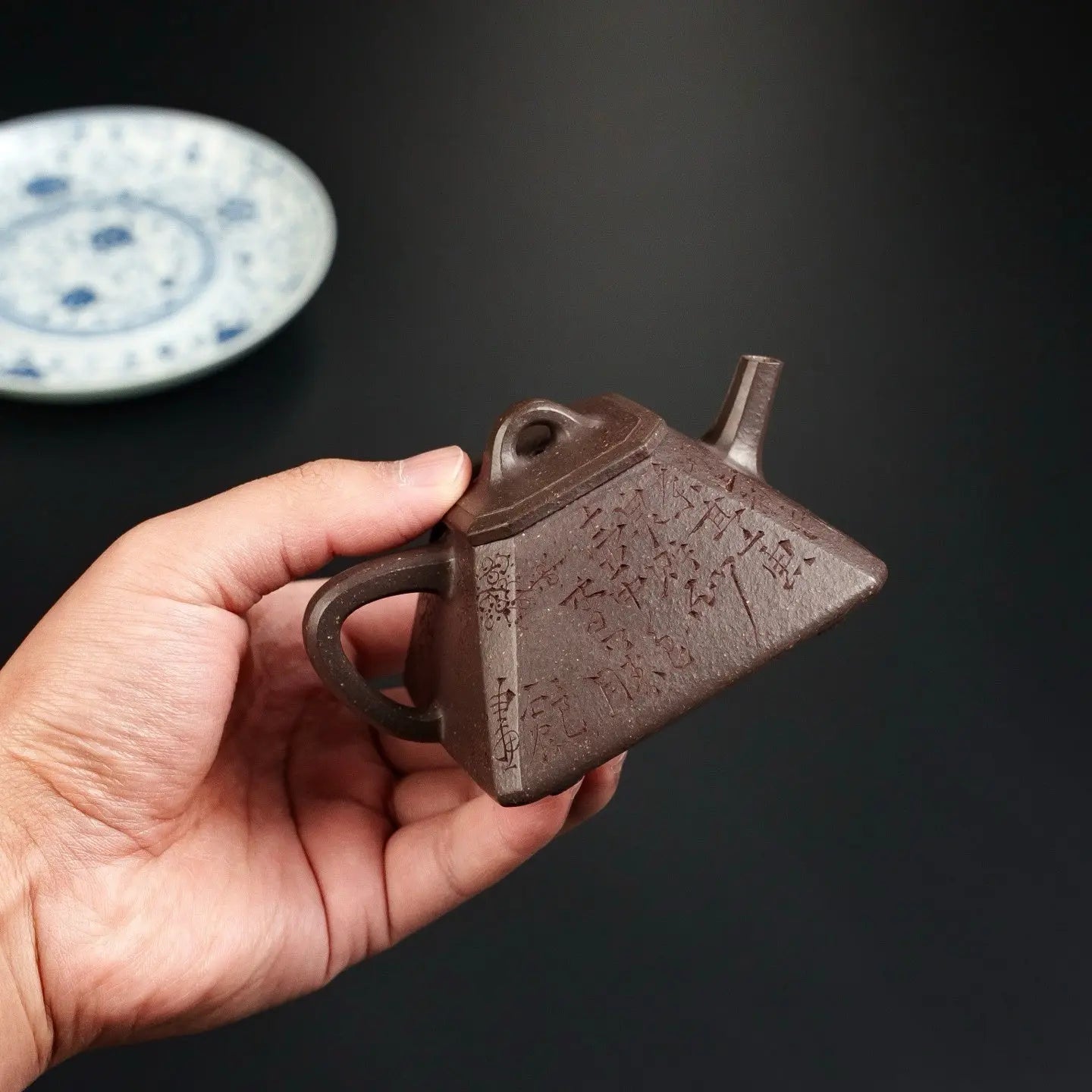 Si Fang Shi Piao 130cc - Yixing Handmade Teapot 江苏宜兴