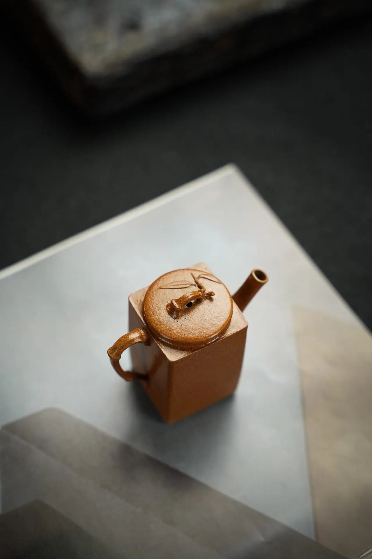 Si Fang Xiao Zhu Jun 100cc - Yixing Handmade Teapot 江苏宜兴