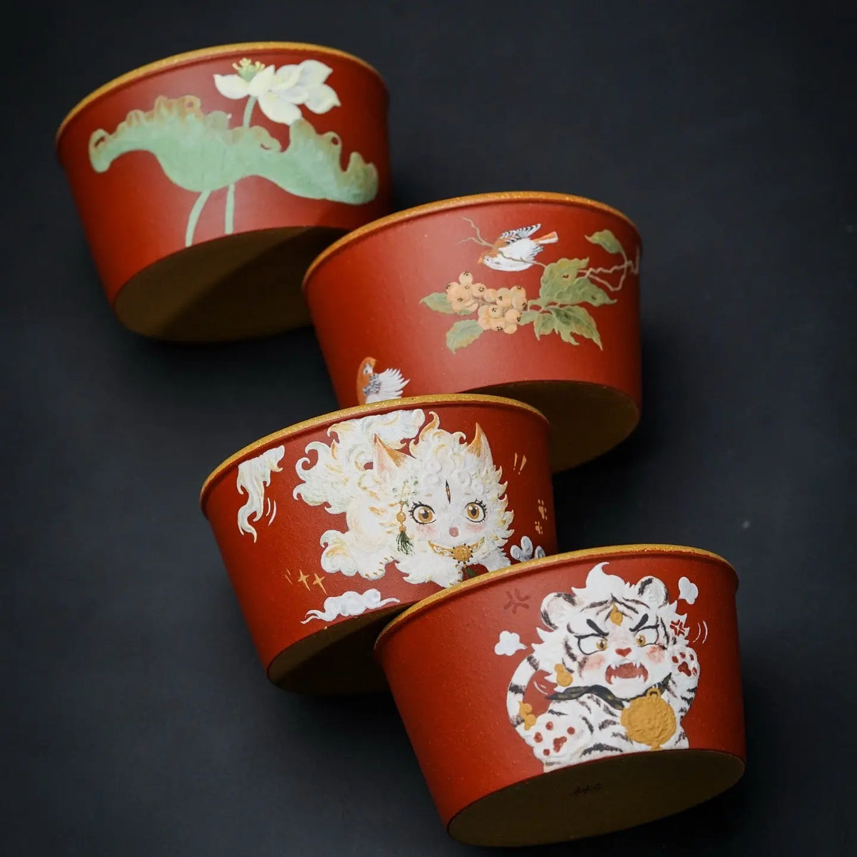 Si Fang Ya Qu 90cc - Yixing Handmade Teapot 江苏宜兴