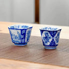 Si Ji Hua 70cc - Jing De Zhen Porcelain Teacup zycschina