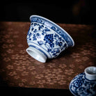 Si Ji Hua Hui 50cc - Jing De Zhen Porcelain Gaiwan zycschina