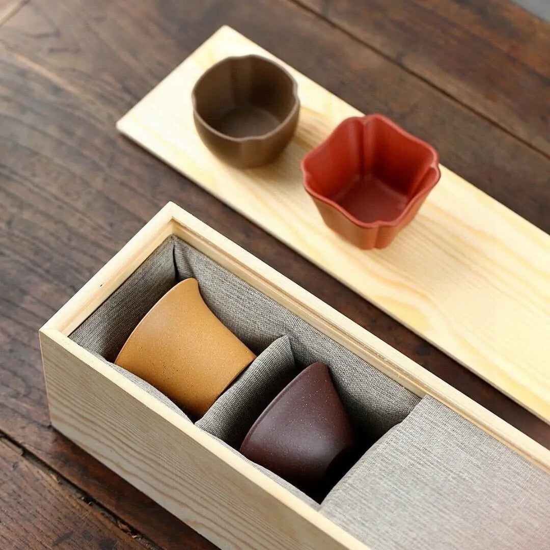 Si Se Bei 50-80cc - Yixing Handmade Teacup 江苏宜兴
