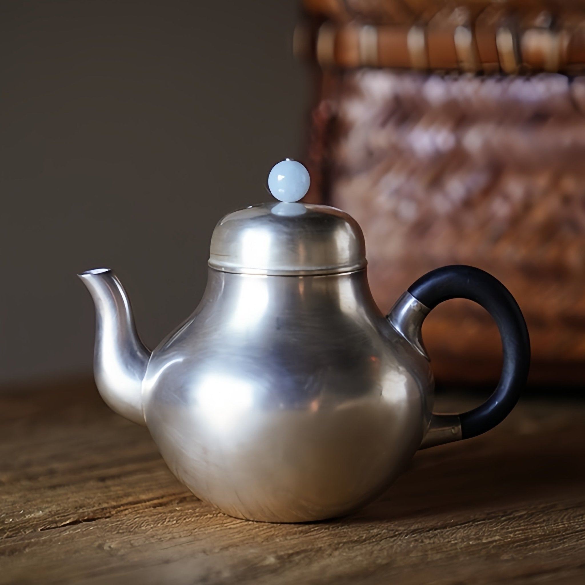 Si Ting 140cc - Handmade silver pot zycschina