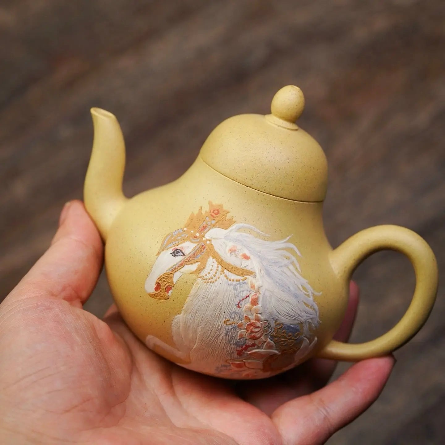 Si Ting 170cc - Yixing Handmade Teapot 江苏宜兴