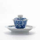 Song Hua Shan Shui 130cc - Jing De Zhen Porcelain Gaiwan zycschina