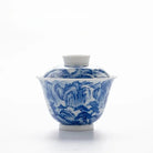 Song Hua Shan Shui 130cc - Jing De Zhen Porcelain Gaiwan zycschina