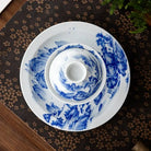 Song Hua Shan Shui 130cc - Jing De Zhen Porcelain Gaiwan zycschina