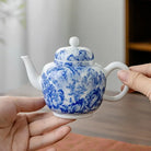 Song Hua Shan Shui 200cc - Jing De Zhen Porcelain Teapot zycschina