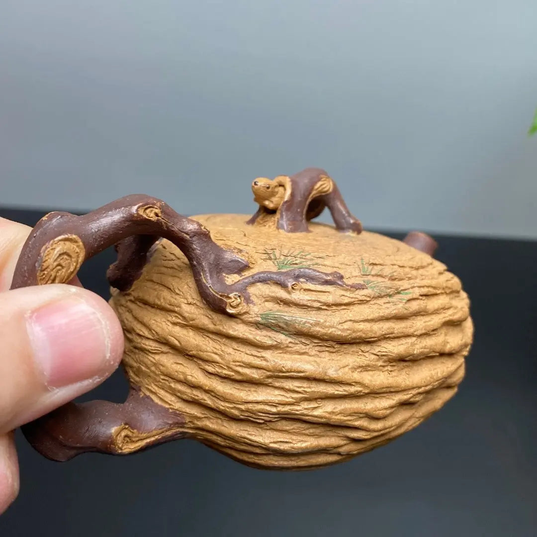 Song Shou Nian Lun 160cc - Yixing Handmade Teapot 江苏宜兴