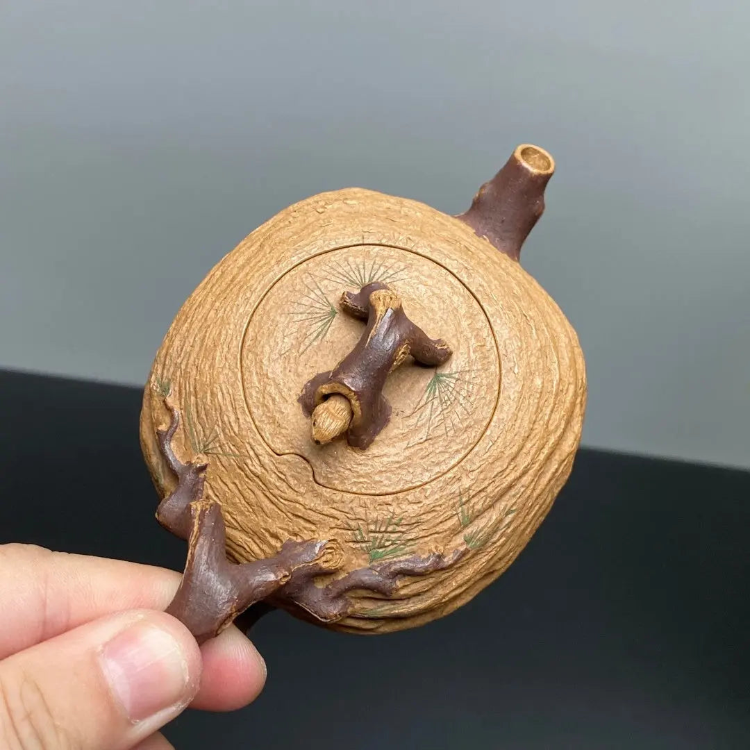 Song Shou Nian Lun 160cc - Yixing Handmade Teapot 江苏宜兴