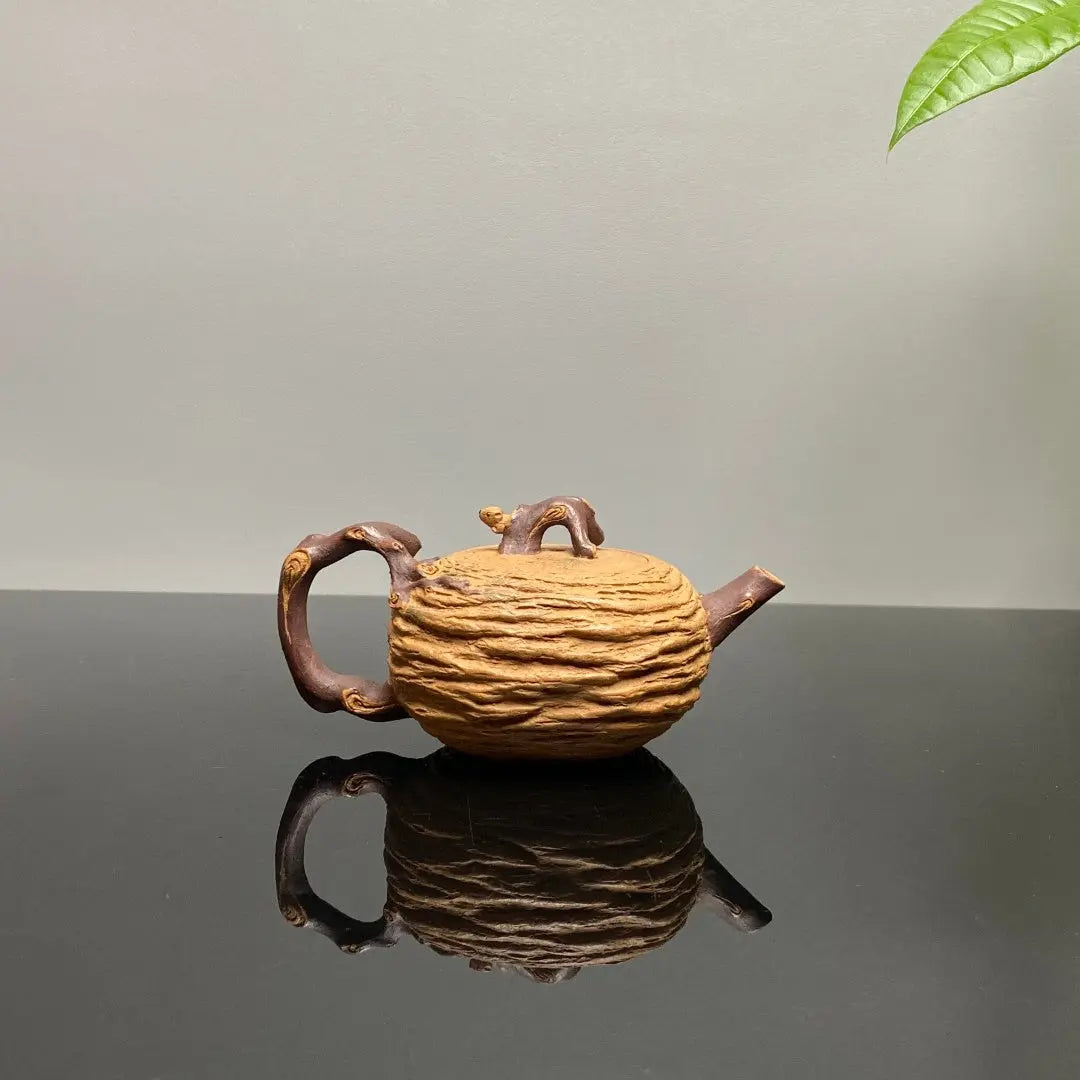 Song Shou Nian Lun 160cc - Yixing Handmade Teapot 江苏宜兴