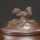 Song Shu Pan Hu 180cc - Yixing Handmade Teapot 江苏宜兴
