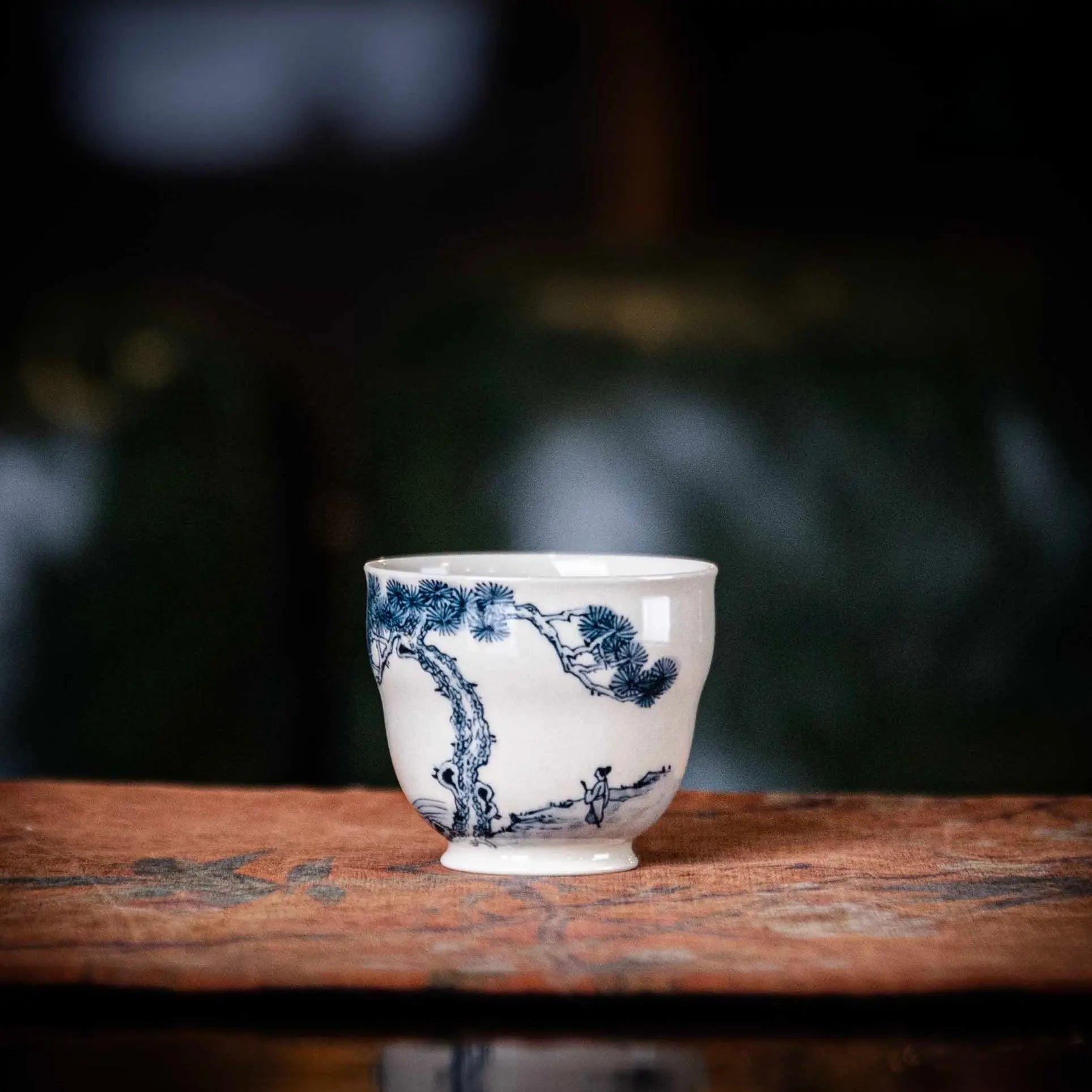 Song Zhen 80cc - Jing De Zhen Porcelain Gaiwan zycschina