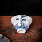 Song Zhen 80cc - Jing De Zhen Porcelain Gaiwan zycschina