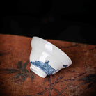 Song Zhen 80cc - Jing De Zhen Porcelain Gaiwan zycschina