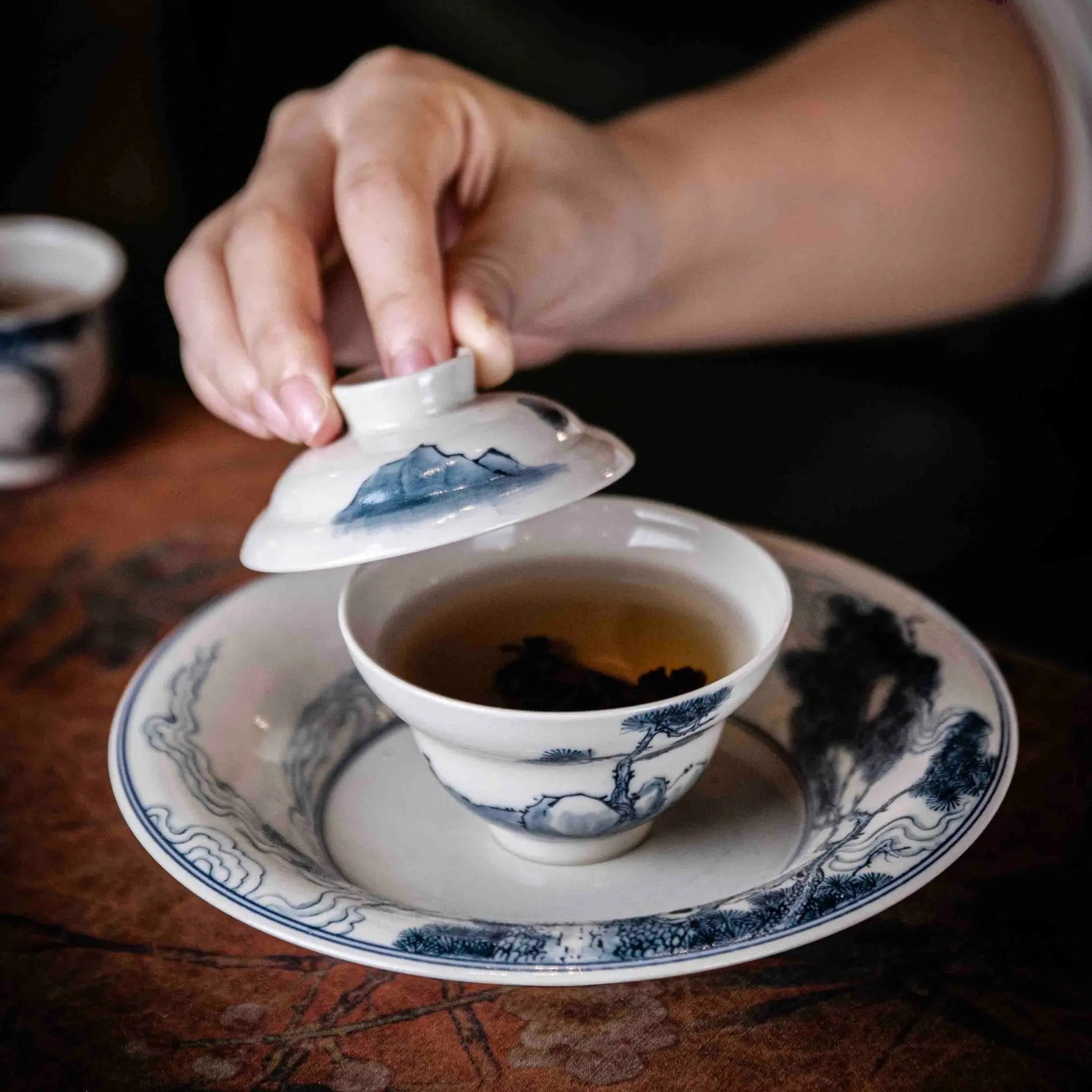 Song Zhen 80cc - Jing De Zhen Porcelain Gaiwan zycschina