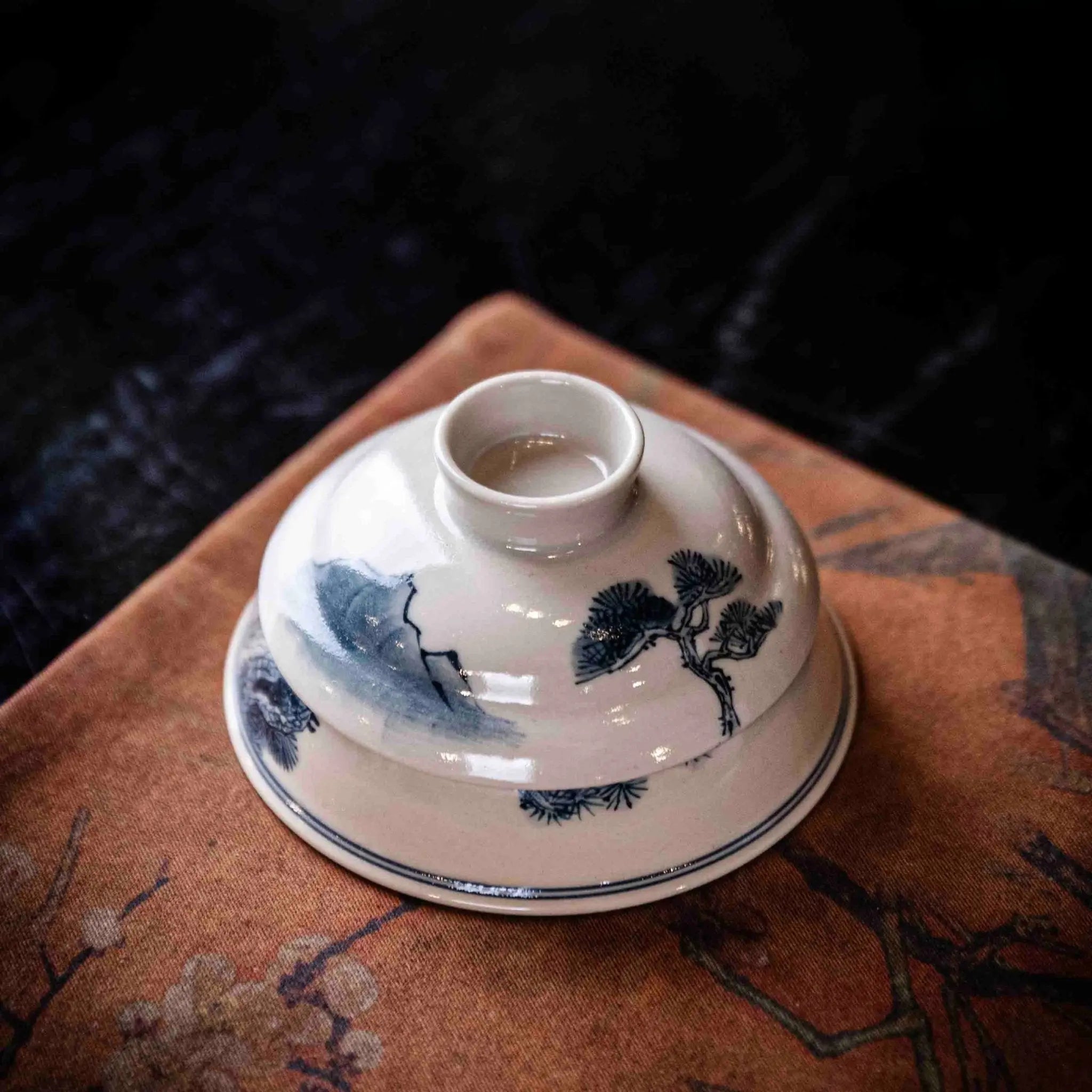 Song Zhen 80cc - Jing De Zhen Porcelain Gaiwan zycschina