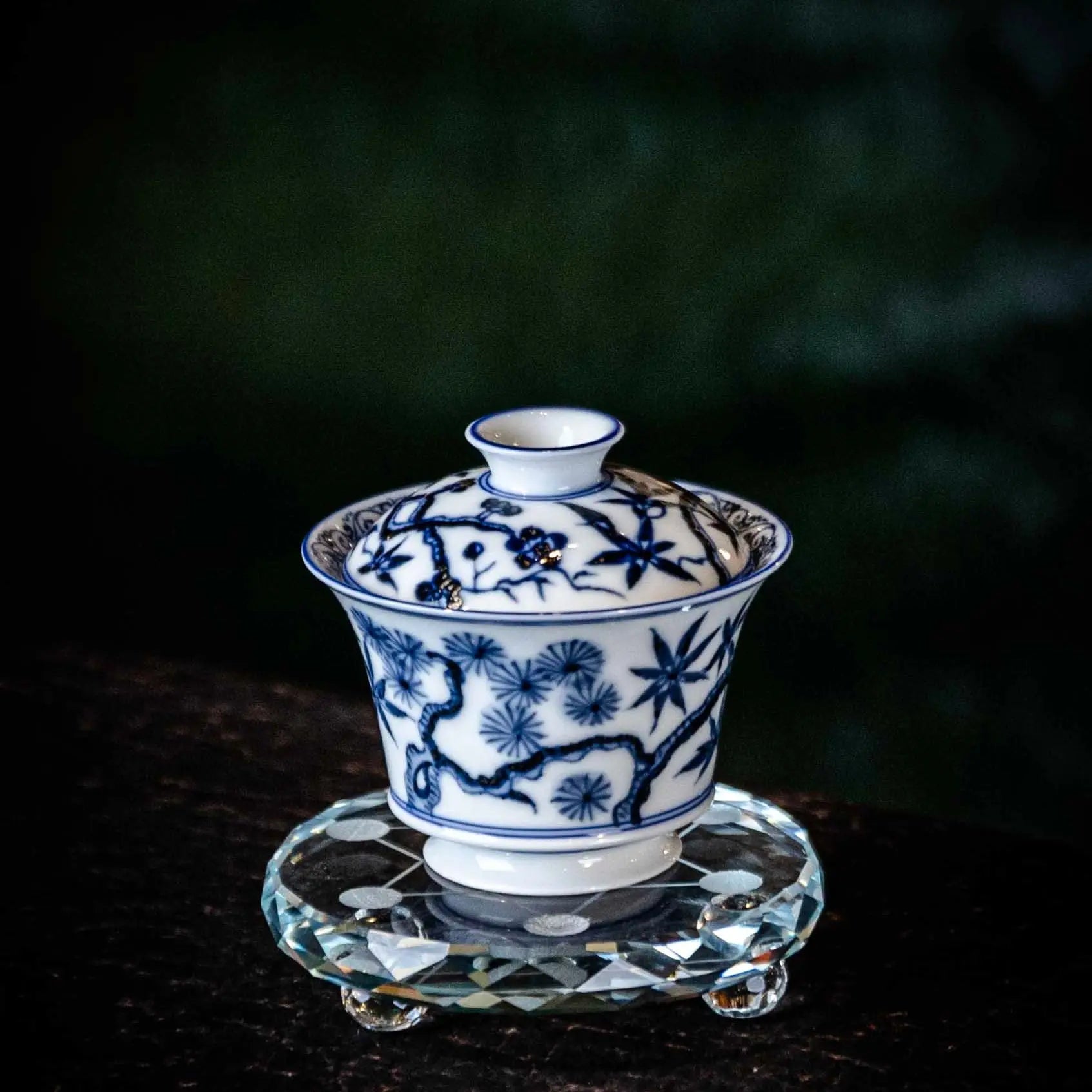 Song Zhu Mei 110cc - Jing De Zhen Porcelain Gaiwan zycschina