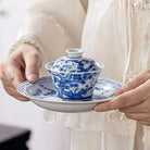 Song Zhu Mei 110cc - Jing De Zhen Porcelain Gaiwan zycschina