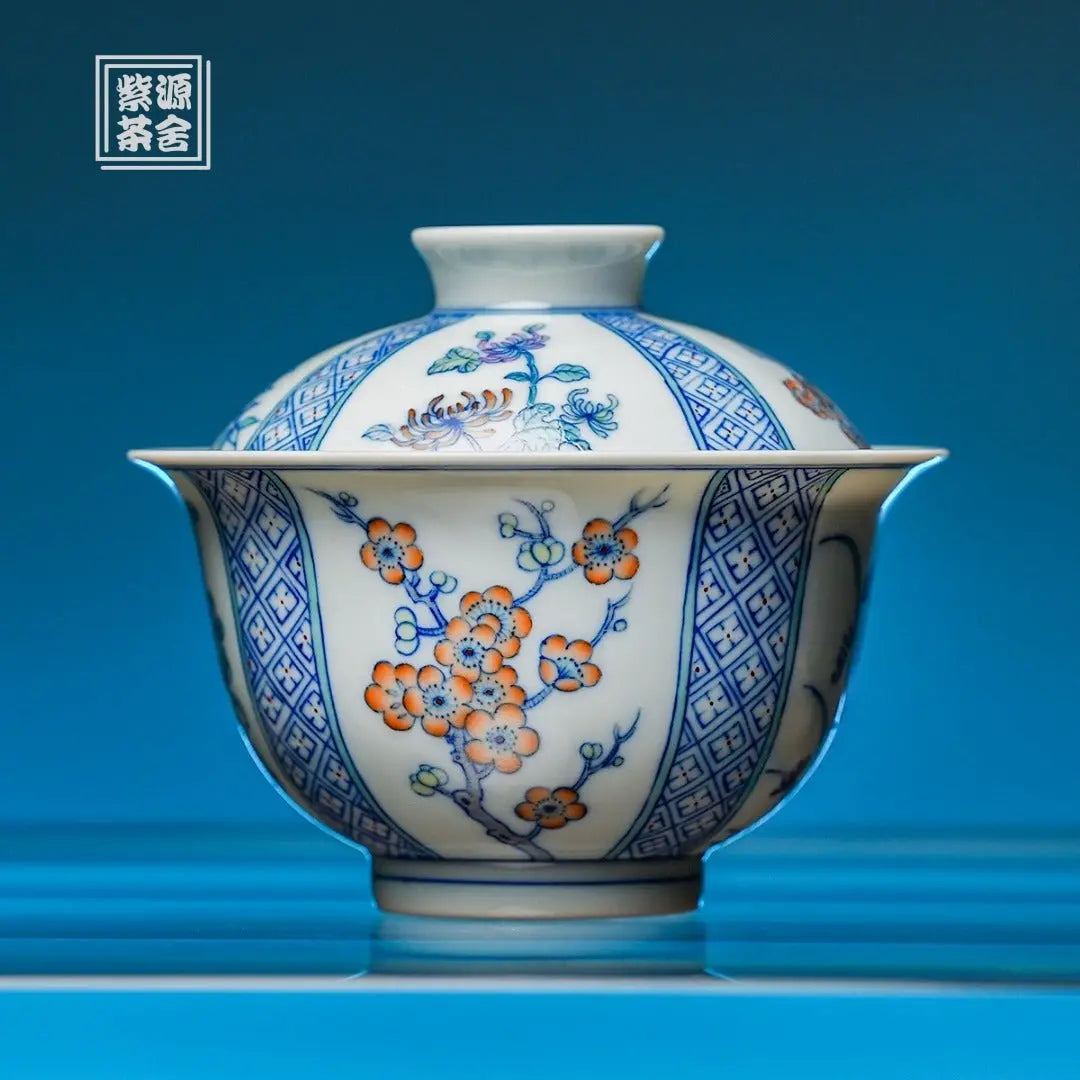 Song Zhu Mei 125cc - Jing De Zhen Porcelain Gaiwan zycschina