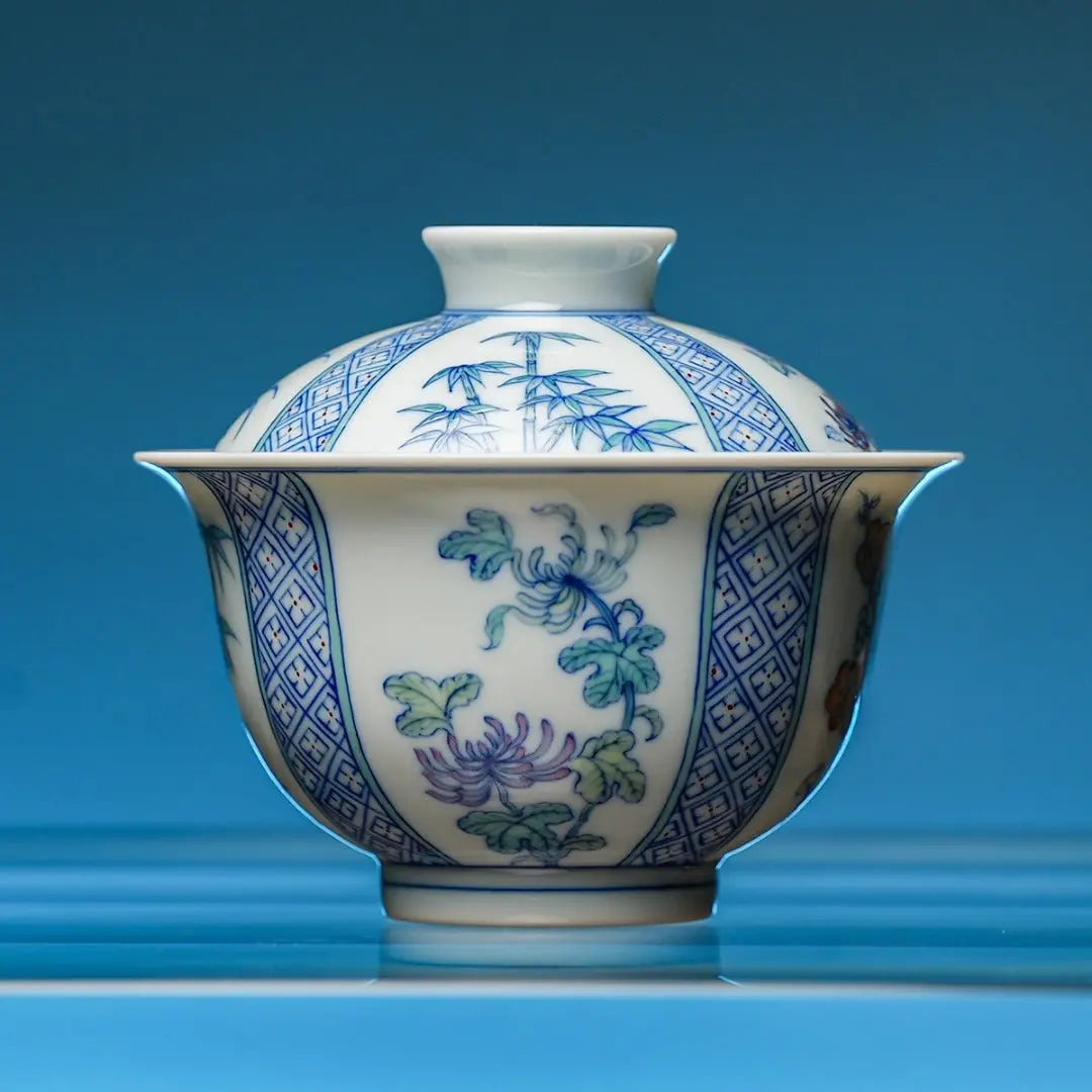 Song Zhu Mei 125cc - Jing De Zhen Porcelain Gaiwan zycschina