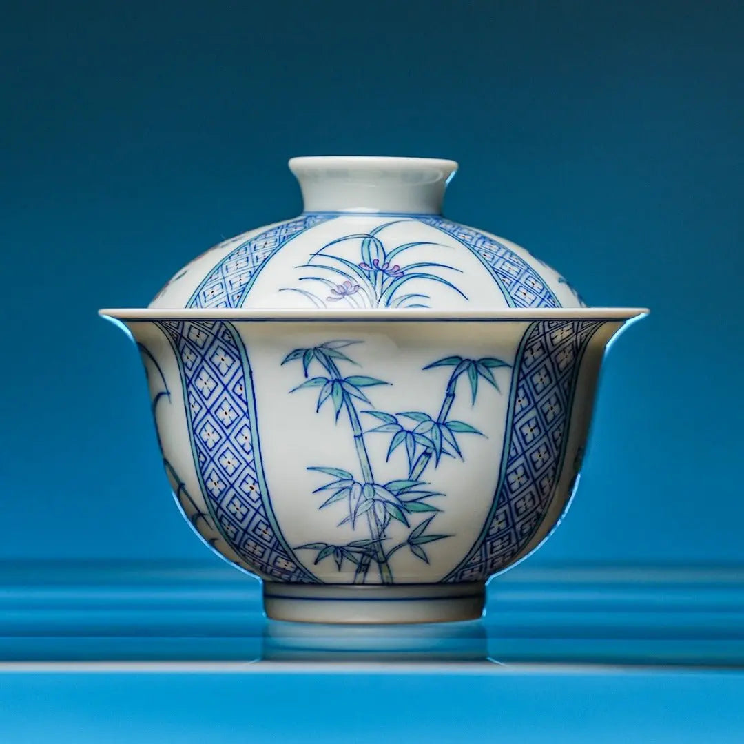 Song Zhu Mei 125cc - Jing De Zhen Porcelain Gaiwan zycschina